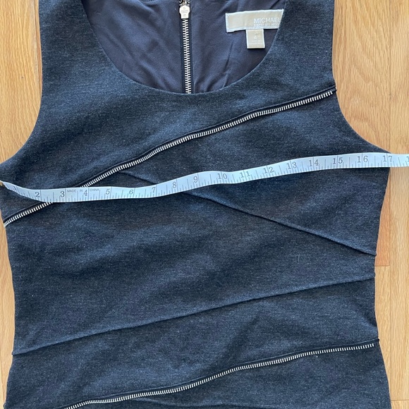 Micheal Kors Sleeveless Dress with Zipper Detail - Picture 7 of 10